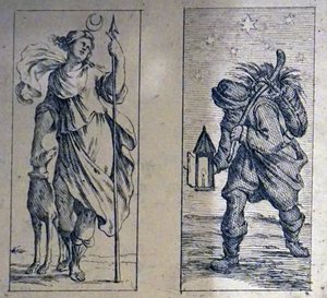 Cartes de tarot du XVIIe siècle par Giuseppe Maria Mitelli - Giuseppe Maria Mitelli