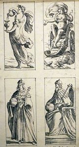 Cartes de tarot du XVIIe siècle par Giuseppe Maria Mitelli - Giuseppe Maria Mitelli