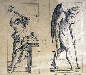 Cartes de tarot du XVIIe siècle par Giuseppe Maria Mitelli