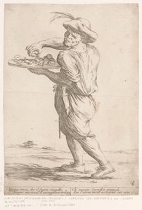 Vendeur de rue de têtes de poulet et de foies de poulet