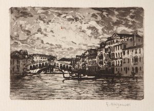 Le Pont du Rialto à Venise
