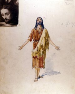 Richard Strauss : "Salomé" costume par Giuseppe Palanti pour le rôle de Jokanaan pour le théâtre La Scala de Milan en 1912