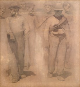 Cartoon pour le quatrième état - Giuseppe Pellizza da Volpedo