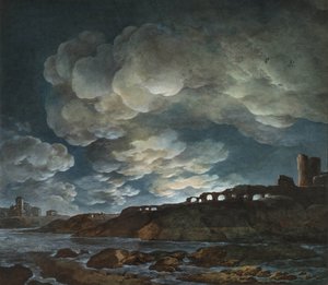 Pleine lune sur la mer, 1800-1810