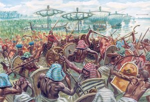 Égypte ancienne : la bataille du Delta était une bataille navale entre l