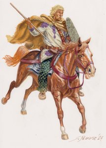 Bagaudae à cheval - Giuseppe Rava