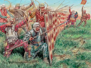 Infanterie perse - Giuseppe Rava