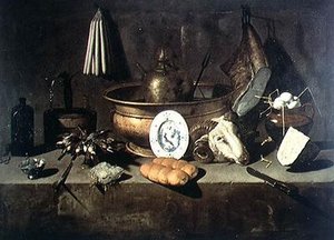 Nature morte dans une cuisine