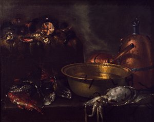 Nature morte avec poisson