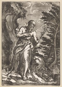 Saint Jérôme dans le désert - Giuseppe Scolari