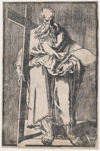 Saint Philippe tenant un livre et une croix