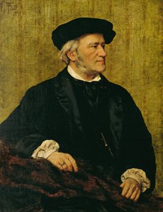 Portrait de Richard Wagner (1813-83) 1883
