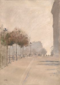 Vue de Paris - Giuseppe de Nittis