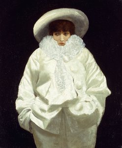 Sarah Bernhardt en Pierrot