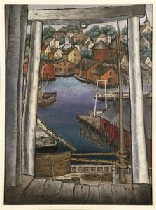 Port de Gloucester, c.1925 - Glenn O Coleman