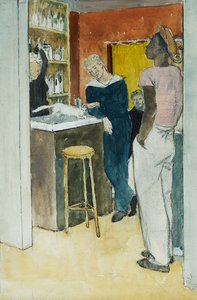 Bistro, Havre - Glyn Warren Philpot