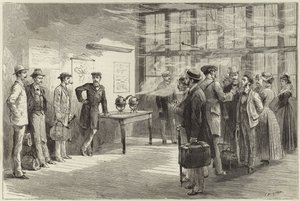 Le choléra en Europe (gravure) - Godefroy Durand