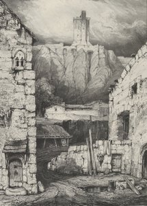 Donjon du Château de Polignac, 1830