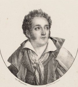 Portrait du compositeur François Charles Mansui 1785-1847 - Godefroy Engelmann