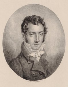 Portrait du violoniste et compositeur Josef Mayseder