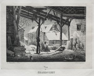 Vue de Chamboissy - Godefroy Engelmann