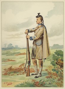 Les volontaires écossais de Londres, 1er Bataillon de volontaires Rifle Brigade, 7e Middlesex - Godfrey Douglas Giles