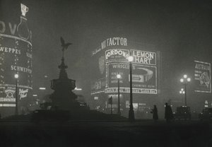 Piccadilly Circus années 1950