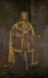 Le Prince de Galles, plus tard George II, vers 1716 - Godfrey after Kneller