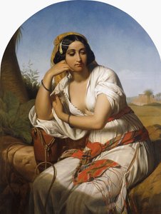 Une femme bédouine, 1848 - Godfried Guffens