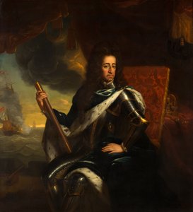 Portrait du roi-stathouder Guillaume III (1650-1702) - Godfried Schalcken