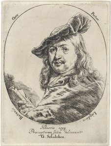 Portrait de Gerard Dou - Godfried Schalcken