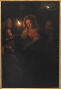 La Sainte Famille - Godfried Schalcken