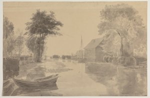 La rivière Mörrumsån à Elleholm, Blekinge