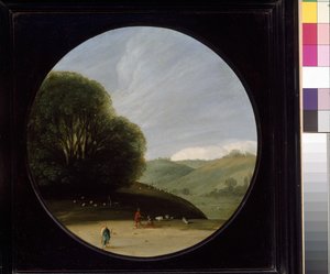Paysage avec figures pastorales, vers 1615 - 1638
