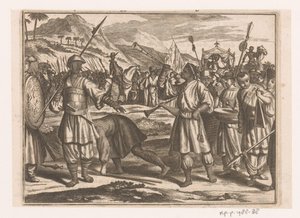 Réception de Vasco da Gama chez le samorain - Gonsales Appelmans