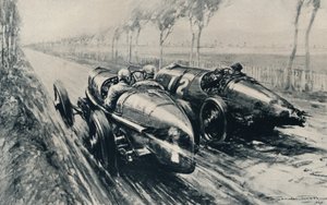 Course pour le Grand Prix, Strasbourg 1922, 1937 - Gordon Crosby
