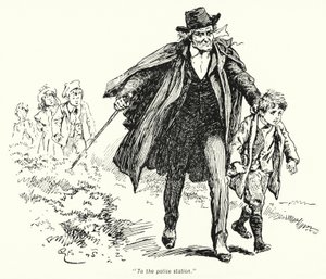 Illustration pour The Story of the Treasure Seekers par E Nesbit - Gordon Frederick Browne