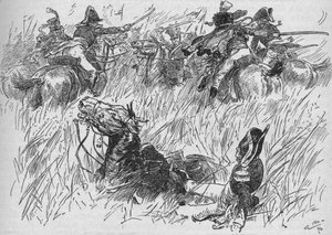 Le cheval du général est tombé dans un fossé, 1896, 1902