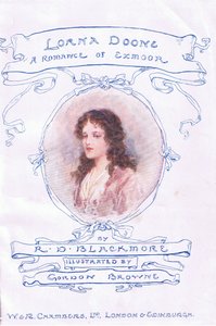 Page de titre, de Lorna Doone publié par W & R Chambers Ltd