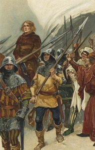 William Wallace emmené à Westminster Hall