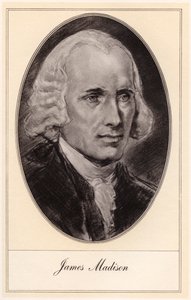 James Madison, quatrième président des États-Unis, début du 20ème siècle
