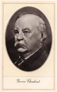 Stephen Grover Cleveland, 22e et 24e président des États-Unis, début du 20e siècle