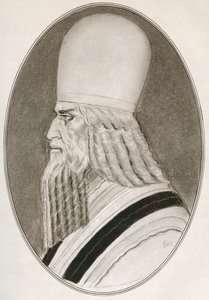 Zoroastre, alias Zarathoustra, Zarathushtra Spitama ou Ashu Zarathushtra, de Living Biographies of Religious Leaders