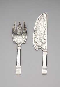 Pelle à poisson et fourchette - Gorham Manufacturing Company