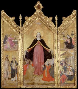 Triptyque de la Madone de la Miséricorde - Gottardo Scotti