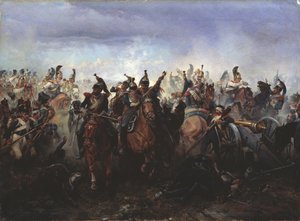 La bataille de Fer-Champenois le 13 mars 1814, 1891 - Gottfried Willewalde