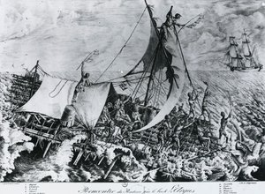 Naufrage de la Frégate Méduse (2 juillet) - Gottfried or Godefroy Engelmann