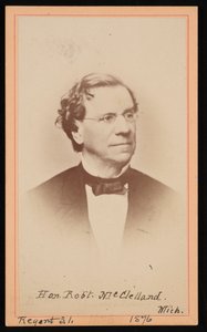 Portrait de Robert McClelland 1807-1880, 1876 - Gottschalk Grelling