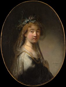 Jeune femme en bergère