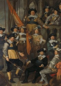 La compagnie du capitaine Albert Bas et du lieutenant Lucas Conijn